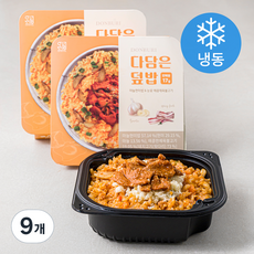 다담은 덮밥 마늘현미밥 앤 눈꽃 매콤제육불고기(냉동), 210g, 9개