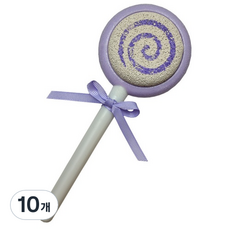맥라이프 풋풋해 롤리롤리 풋파일 스틱 퍼플, 1개입, 10개