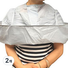 理髮店剪髮圍巾, 2個, 灰色