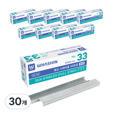 WHASHIN 標準針 26/6 全針, 33針號, 30個