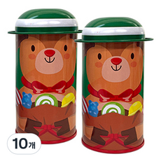 위니비니 크리스마스 모자틴 루돌프, 55g, 10개