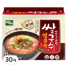 백제 얼큰한맛 쌀국수, 90g, 30개
