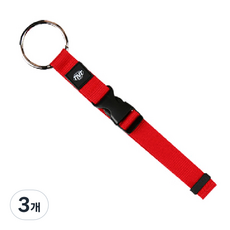 TNT TRAVEL GEAR 旅行用大衣衣架, 紅色, 3個