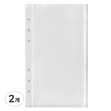 recoz A6 6孔口袋補充包 1口袋內頁, 2個, 30張