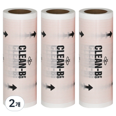 Nature Living Clean B Pro 地板用除塵滾筒補充包 3入, 2個