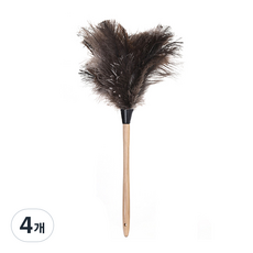 마켓감성 다용도 깃털 먼지 털이 52cm, 4개