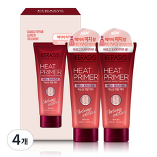 케라시스 바르는 고영양 헤어트리트먼트 메이비피치향, 4개, 220ml