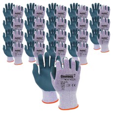 Gloveway 柔軟觸感乳膠手套, 20套, 混色