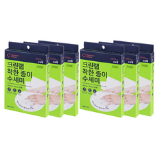 CLEANWRAP 優質紙菜瓜布, 6個, 單色, 10入