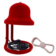 Rofancy 洛帆晞 耶誕雪鈴球球款 融蠟燈, 紅雪鈴白蝴蝶結, 耶誕節裝飾, 香氛融蠟燈, 1入