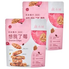 永禎 燕麥脆片 想我了莓 蔓越莓, 2包, 120g