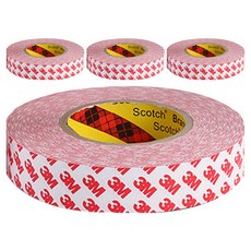 3M 薄雙面膠帶 1cm x 50m, 4個