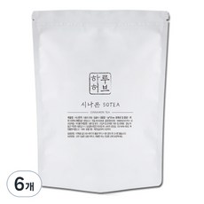 하루허브 시나몬차 대용량, 1g, 50개입, 6개