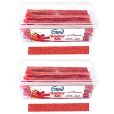 비달 사우어 딸기 벨트 젤리, 290g, 2개