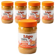 리고 땅콩버터 크리미, 453g, 5개