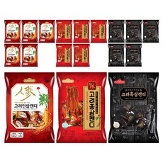 ILKWANG 高麗紅蔘糖+高麗人蔘糖+高麗黑蔘糖, 840g, 6組