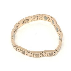 38 A50鍺手鍊 玫瑰金 21顆, 1個