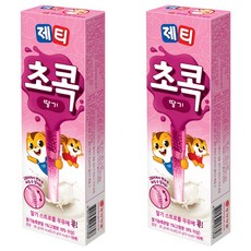 Jetty 調味吸管 草莓口味, 3.6g, 10入, 2盒