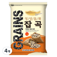 삼원농산 2019년 영양듬뿍 잡곡 서리태, 1kg, 4개
