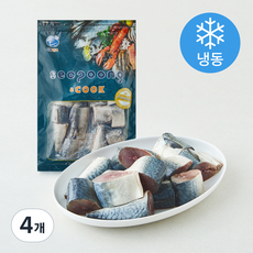 서풍앤쿡 고등어 조림용 토막당 60~80g (냉동), 4개, 1kg