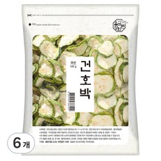 강원도 건호박, 6개, 100g