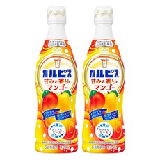 Asahi 朝日 可爾必思 濃縮芒果乳酸菌飲料, 470ml, 2瓶