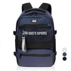 CCREANG 學生休閒網袋後背包 CR2103+鑰匙圈 隨機出貨, 海軍