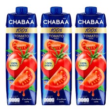 CHABAA 啜吧 番茄果汁, 1L, 3瓶