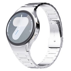 KANTAM Galaxy Watch 輕量金屬錶帶, 銀色