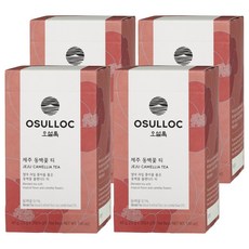 오설록 제주 동백꽃 티백, 2g, 20개입, 4개