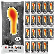 인라이프 깔창형 슈즈 프렌즈 핫팩 남 100g 2p, 20개