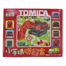 TOMICA 小手拼拼圖盒 3歲以上適用, 1個, 8・9・10・11・12片