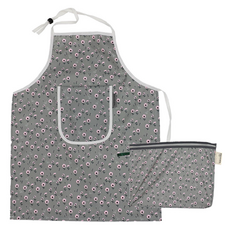 베베슈에뜨 아동용 방수 앞치마 + 파우치 세트