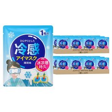 JOYFUL NAPKIN 悅棉 冰敷眼罩 薄荷, 4套, 10片