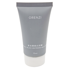 ORENZI 歐倫琪 草本黑美白泥膜 75ml, 1條