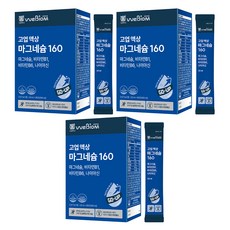 위바이옴 정품 고업 액상 마그네슘160 30p, 600ml, 3개