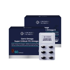 청담뉴트리션 센시오메가 초임계 알티지 오메가3, 2박스, 60정