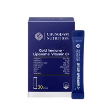 ChungdamNutrition 黃金免疫 脂質體維他命C+ 30入, 1個, 180g