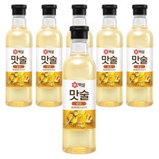 백설 맛술 생강, 500ml, 6개