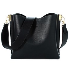 mclanee 女性用 470 Ganel 肩背斜背包, 黑色