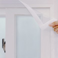 QUECHUNG 加厚0.5mm PVC防風塑膠布 + 魔鬼氈套組, 1個