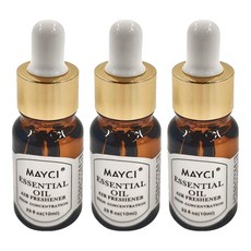 MAYCI 香氛精油 10ml - 法國格拉斯水溶性精油 空氣清新劑, 3瓶
