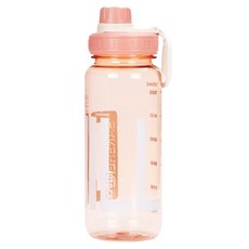 小清新健身運動水壺 800ml PC7耐熱材質 小口暢飲設計, 粉色, 1個