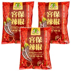 松井 宮保辣椒，精選辣椒乾，火辣口感、香港口味, 600公克, 3包