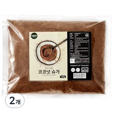 코코리듬 코코넛슈가, 500g, 2개