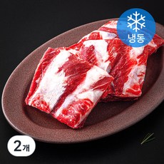 미국산 소 등갈비 탕 구이용 (냉동), 1kg, 2개