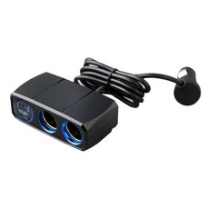 Kashimura 雙孔電源插座 台灣經濟部BSMI合格認證商品 USB雙孔合計4.8A 內建通透藍光LED指示燈, 1個, 4孔