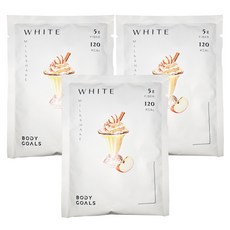 BODY GOALS 白奶昔 蘋果牛奶 5g纖維 120 KCAL, 30g, 3包