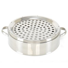 한양 스텐 만두기 채반, 33cm, 1개