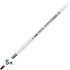 KUM 庫姆 Memory Point 平頭畫筆, 4號, 5個